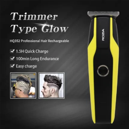 rozia hq352 tondeuse à cheveux professionnelle sans fil rechargeable