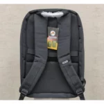 sac à dos pc antivol étanche gris, verrou à code