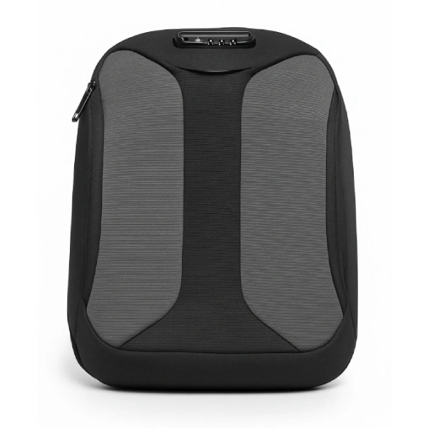 Sac à Dos PC Antivol Étanche – Verrou à Code sac à dos pc antivol étanche gris, verrou à code