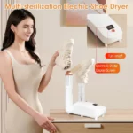 sèche-chaussures électrique portable 360°, séchage UV, stérilisation, désodorisant