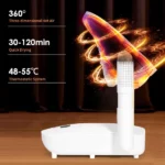 sèche-chaussures électrique portable 360°, séchage UV, stérilisation, désodorisant