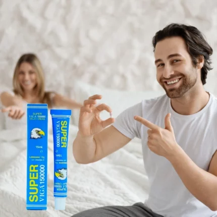 super viga 150000 delay cream crème pour homme pour prolonger la performance sexuelle, retarder l'éjaculation, كريم لتأخير سرعة القذف وتحسين الأداء الجنسي