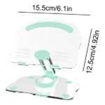 Support de Tablette et Smartphone Pliable Rotatif 360° – Alliage d'Aluminium/Acrylique, Antidérapant – Image 5