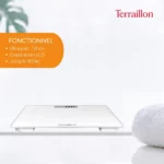 Terraillon TSquare Pèse-Personne Numérique Plat en Verre - Blanc – Image 3