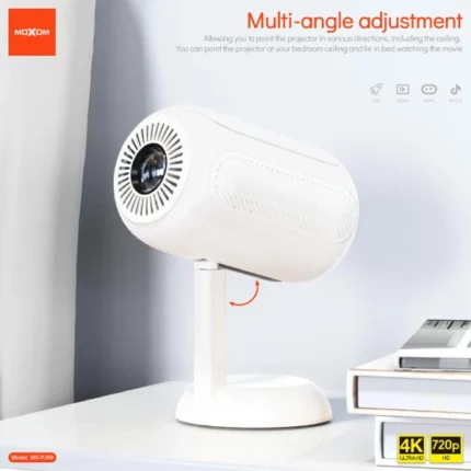 vidéo projecteur intelligent portable moxom mx-pj08 hd 4k