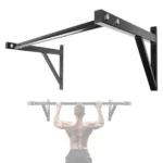 barre de traction pull-up murale pro robuste en fer ironwalls, charge 227kg, 110cm