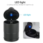 cendrier de voiture universel avec indicateur led