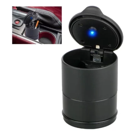 cendrier de voiture universel avec indicateur led