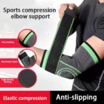 coudière protège-coude bandage manchon de compression élastique de qualité médicale pour sport et récupération