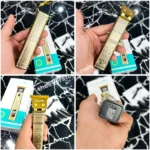 daling dl-1636 tondeuse de finition cheveux professionnelle rechargeable sans fil avec écran lcd