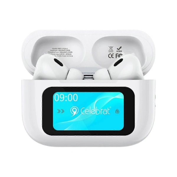 Écouteurs Sans Fil AirPods CELEBRAT W63 – ANC, Écran Tactile écouteurs bluetooth airpods celebrat w63, anc, écran tactile