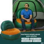fauteuil gonflable rond design moderne lm159