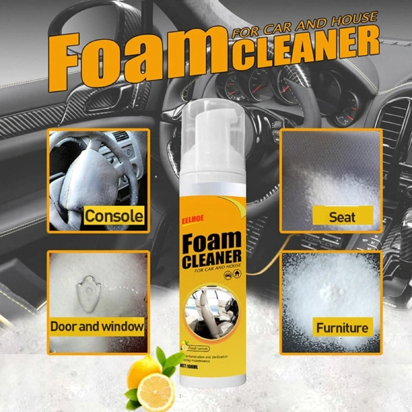 Foam Cleaner – Mousse Nettoyante Multi-Usages – Dégraissant foam cleaner mousse nettoyante multi-usages dégraissant fresh citron