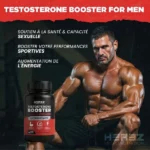herbz testosterone booster testostérone complément alimentaire naturel, énergie, libido et force musculaire, تحسين القوة والطاقة الجنسية