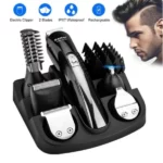 kemei km-600 kit de tondeuse toilettage professionnel 11en1