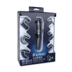 kemei km-600 kit de tondeuse toilettage professionnel 11en1