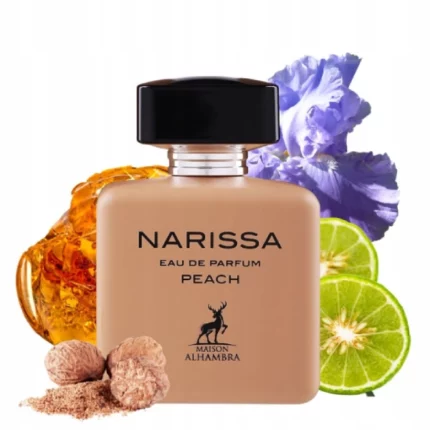 narissa peach maison alhambra eau de parfum pour femme 100ml
