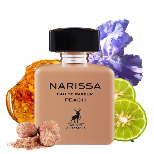 narissa peach maison alhambra eau de parfum pour femme 100ml