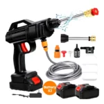 kit pistolet nettoyeur haute pression 6en1 sans fil rechargeable karcher avec 2 batteries 24v