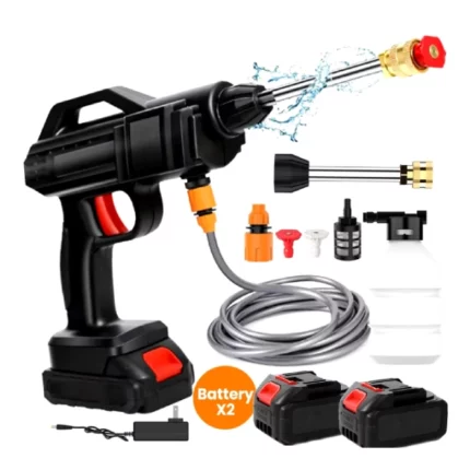 kit pistolet nettoyeur haute pression 6en1 sans fil rechargeable karcher avec 2 batteries 24v