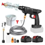 kit pistolet nettoyeur haute pression 6en1 sans fil rechargeable karcher avec 2 batteries 48v