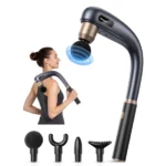 pistolet de massage percussion à poignée longue massage gun coloreal