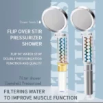 pommeau de douche à filtre turbo pressurisé, Flip Pressurized Turbo Filter Shower head