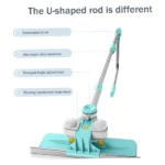 Raclette Nettoyeur de Vitres Télescopique Double Face 2en1 – Image 2