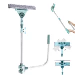 raclette nettoyeur de vitres fenêtres télescopique double face 2en1