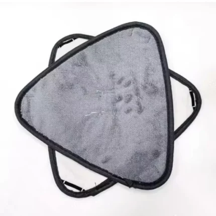 serpillère tampon recharge remplacement microfibre pour balai triangulaire