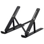 support pliable pour pc portable et tablette pas cher rt-007 noir en plastique abs