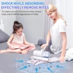 aspirateur anti-acariens uv portable sans fil haute performance sr269