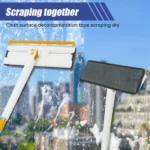 Balai Microfibres Magique Rectangulaire Pliable Pivotant 360° – Image 4