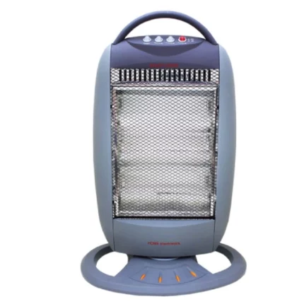chauffage radiateur électrique halogène home electronics 1200w