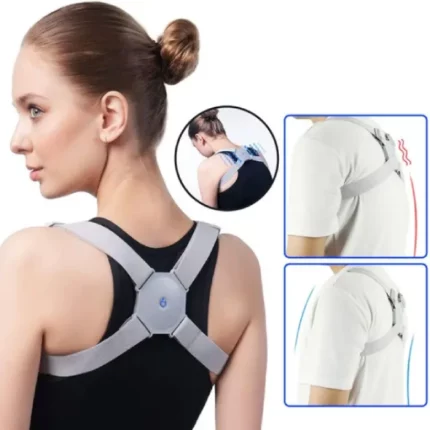 correcteur de posture intelligent vibrant, ceinture redresse-dos avec rappel par vibration