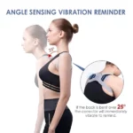 correcteur de posture intelligent vibrant, ceinture redresse-dos avec rappel par vibration