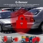 Dashcam Caméra de Voiture Dual Lens Full HD 3CH – Image 4