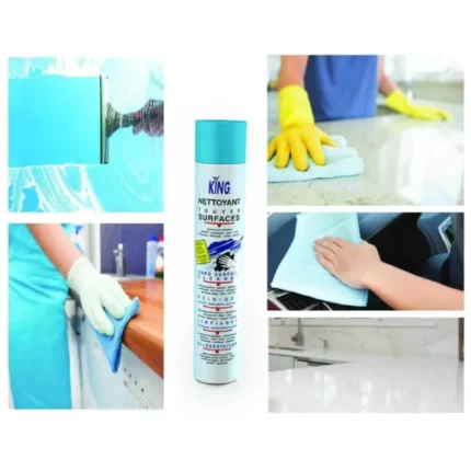 king mousse nettoyant dégraissant toutes multi-surfaces 750ml