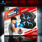 machine de boxe musicale intelligente bluetooth à rythme lumineux music boxing target + gants