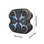 Machine de Boxe Musicale Intelligente Rythmique Bluetooth + Gants – Image 5