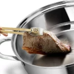 Marmite Basse TRI-PLY en Acier Inoxydable + Couvercle en Verre – Image 3