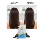 masque capillaire à la boue de la mer morte pour cheveux glory 500g, hair mud mask