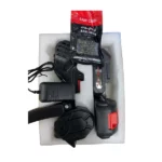 mini scie tronçonneuse électrique sans fil 2 batteries zw1594 24v