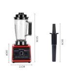 Mixeur Multifonction Silver Crest SC-9880 3L - 8000W – Image 4