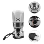 moulin mixeur à café et épices électrique 2en1 nima nm8300 en acier inoxydable 150w 200g 350g