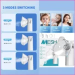 masque nébuliseur inhalateur électrique portable mesh nebulizer sy308 pour adulte et enfant