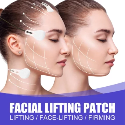 patchs v-face lifting haute élasticité peau ferme pour le visage, cou, yeux 60 pcs