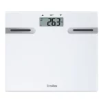pèse-personne impédancemètre tracker terraillon plateau verre, analyse composition corporelle, capacité 150 kg