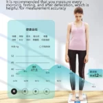 pèse-personne numérique intelligent balance connectée bluetooth vejia, balance analyseur de graisse composition corporelle