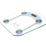 pèse-personne numérique en verre trempé avec afficheur lcd capacité 180kg